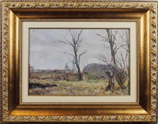 Пластов Аркадий Александрович. Блеклая осень